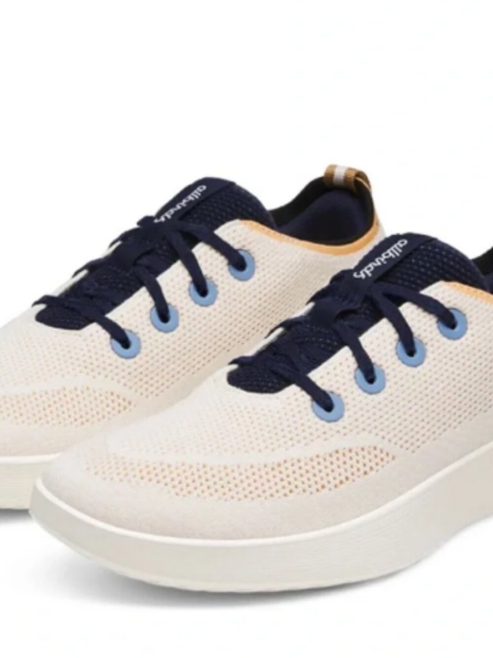 Allbirds 	Women's Tree Runner Go - Twilight White/Hanami Orange 6
